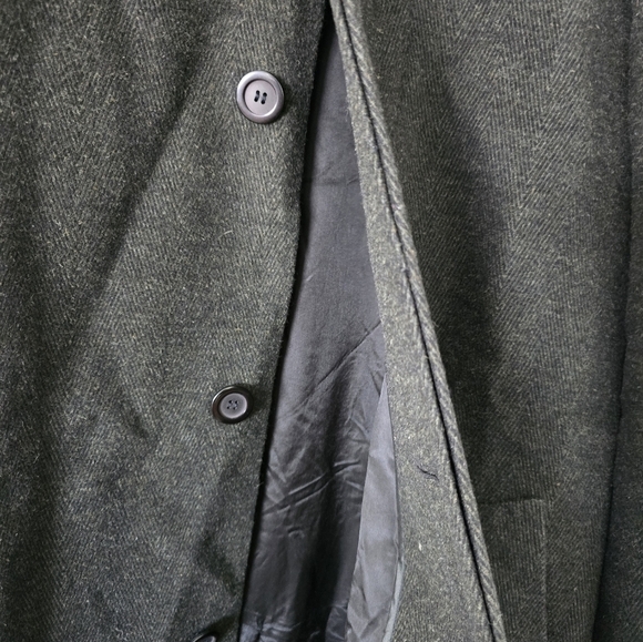 Peruvian Connection Overcoat Long Jacket Men 48 Alpaca Lambswool Heavy Old Money - Picture 7 of 15